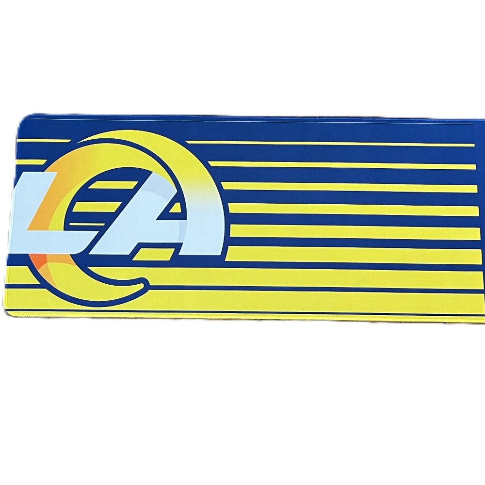 LA Rams Logo 31.5" x 12" Desk Mat